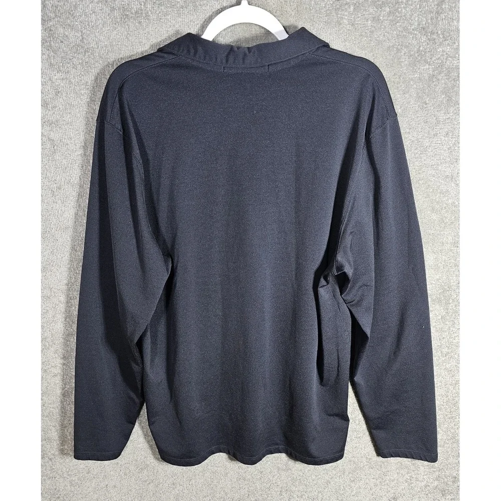 Vintage Banana Republic Polo Shirt Mens‎ Size XL Blue Long Sleeve Collared
